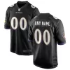 Men Baltimore Ravens Black Vapor Limited Jersey - uafactory