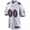 Men Baltimore Ravens White Vapor Limited Jersey - uafactory