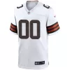 Men Cleveland Browns White Vapor Limited Jersey - uafactory