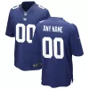 Men New York Giants Royal Game Jersey - uafactory