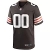 Men Cleveland Browns Brown Vapor Limited Jersey - uafactory