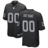 Men Las Vegas Raiders Blank Nike Black Game Jersey - uafactory