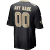 Men New Orleans Saints Black Vapor Limited Jersey - uafactory