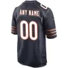 Men Chicago Bears Navy Vapor Limited Jersey - uafactory