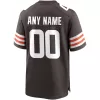 Men Cleveland Browns Brown Vapor Limited Jersey - uafactory