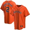 Men Houston Astros Orange Alternate MLB Jersey - uafactory