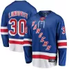 Men New York Rangers Lundqvist #30 NHL Jersey - uafactory