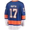 Men New York Islanders Martin #17 NHL Jersey - uafactory