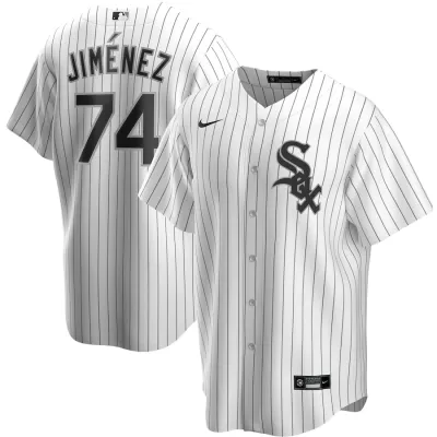 Men Chicago White Sox Home White MLB Jersey - uafactory