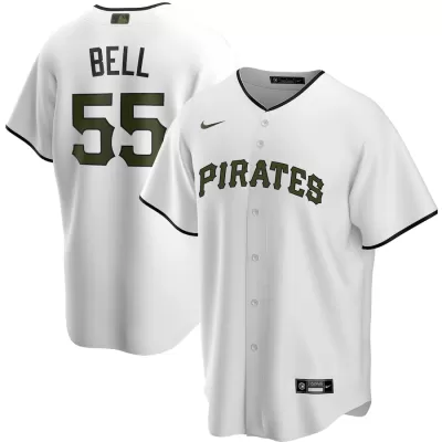 Men Pittsburgh Pirates White Alternate MLB Jersey - uafactory