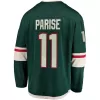 Men Minnesota Wild Parise #11 NHL Jersey - uafactory