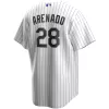 Men Colorado Rockies Home White MLB Jersey - uafactory