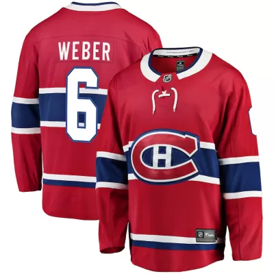 Men Montreal Canadiens Weber #6 NHL Jersey - uafactory