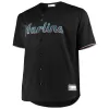 Men Miami Marlins Black MLB Jersey - uafactory