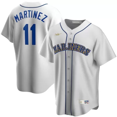 Men Seattle Mariners Home White MLB Jersey - uafactory