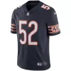 Men Chicago Bears Khalil Mack #52 Navy Vapor Limited Jersey - uafactory