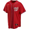 Men Washington Nationals Red Alternate MLB Jersey - uafactory