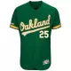 Men Oakland Athletics Green Alternate MLB Jersey - uafactory