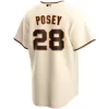 Men San Francisco Giants Home Cream MLB Jersey - uafactory