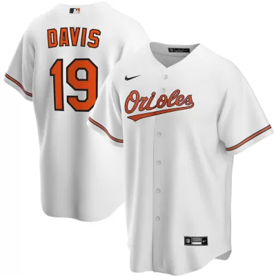 Men Baltimore Orioles Home White MLB Jersey - uafactory