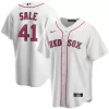 Men Boston Red Sox Home White MLB Jersey - uafactory