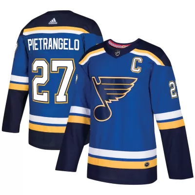 Men St.Louis Blues Pietrangelo #27 NHL Jersey - uafactory