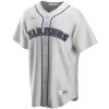 Men Seattle Mariners Home White MLB Jersey - uafactory