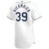 Men Tampa Bay Rays Home White MLB Jersey - uafactory