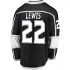 Men Los Angeles Kings Lewis #22 NHL Jersey - uafactory