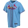 Men St. Louis Cardinals Light Blue Alternate MLB Jersey - uafactory