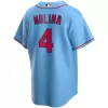 Men St. Louis Cardinals Light Blue Alternate MLB Jersey - uafactory