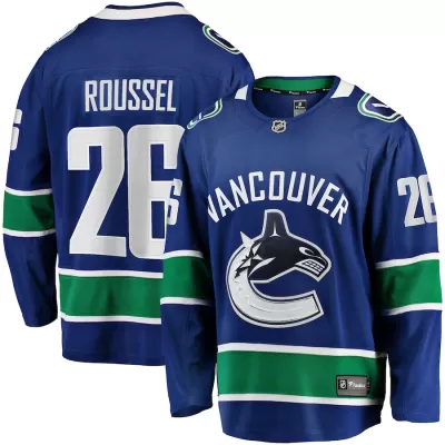 Men Vancouver Canucks Roussel #26 2019/20 NHL Jersey - uafactory