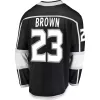 Men Los Angeles Kings Brown #23 NHL Jersey - uafactory