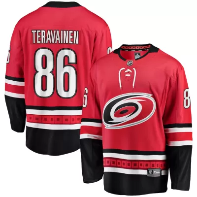 Men Carolina Hurricanes Teravainen #86 NHL Jersey - uafactory