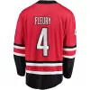 Men Carolina Hurricanes Fleury #4 NHL Jersey - uafactory