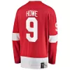 Men Detroit Red Wings Howe #9 NHL Jersey - uafactory