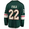 Men Minnesota Wild Fiala #22 NHL Jersey - uafactory