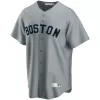 Men Boston Red Sox Gray MLB Jersey - uafactory