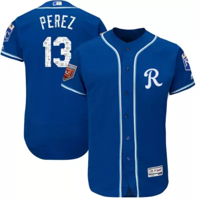 Men Kansas City Royals Royal MLB Jersey - uafactory