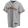 Men San Francisco Giants Gray MLB Jersey - uafactory