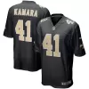 Men New Orleans Saints Kamara #41 Black Game Jersey - uafactory