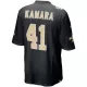 Men New Orleans Saints Kamara #41 Black Game Jersey - uafactory