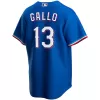 Men Texas Rangers Royal Alternate MLB Jersey - uafactory