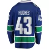 Men Vancouver Canucks Hughes #43 2019/20 NHL Jersey - uafactory