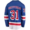 Men New York Rangers Shesterkin #31 NHL Jersey - uafactory