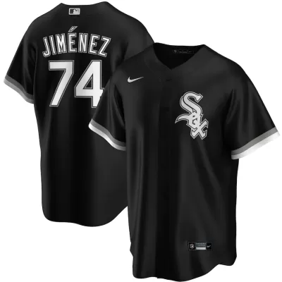 Men Chicago White Sox Black Alternate MLB Jersey - uafactory