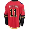 Men Calgary Flames Backlund #11 NHL Jersey - uafactory