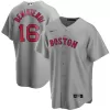 Men Boston Red Sox Gray MLB Jersey - uafactory