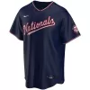 Men Washington Nationals Navy Alternate MLB Jersey - uafactory