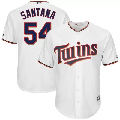 Men Minnesota Twins Home White MLB Jersey - uafactory